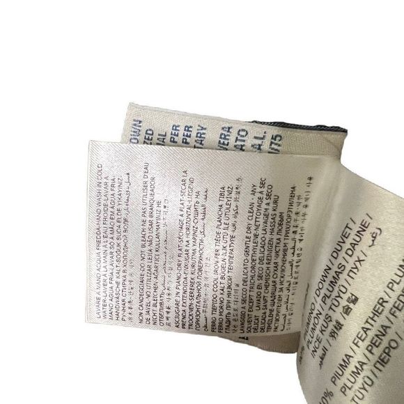 Available Moncler Peliade Grey Knit Collar Puffer Down Jacket Size 1 - Picture 15 of 16